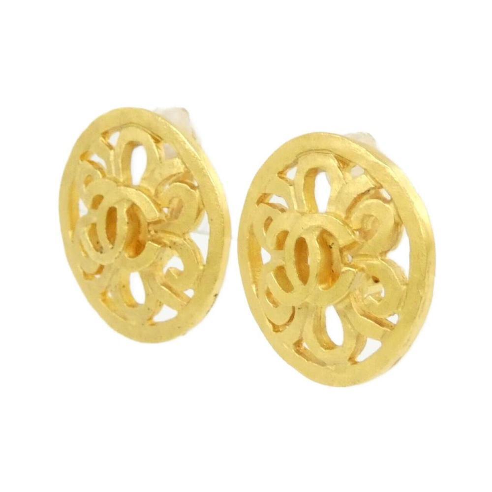 CHANEL Authentic Gold Earrings - Picture 2 of 5